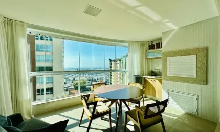 Apartamento para venda no residencial valencia com 3 suites, 3 vagas  semi-mobiliado no bairro fazen