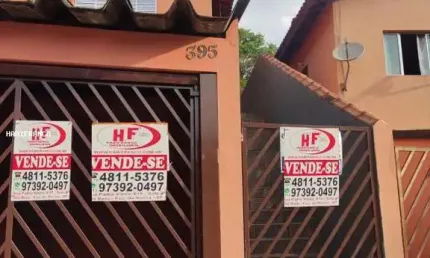Sobrado para Venda em Franco da Rocha, Vila Bazu, 2 dormitórios, 1 banheiro, 1 vaga