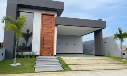 Casa em condomínio fechado com 3 quartos à venda na Rod. Engenheiro Edilson Távora, 5660, Olhos D\'água, Barra dos Coqueiros