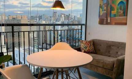 Apartamento com 1 quarto à venda na Rua Gravataí, 118, Consolação, São Paulo
