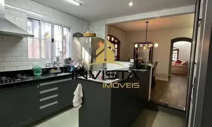Casa Térrea, Jardim Estoril- 4 dorms -Suíte - 260m², 3 vagas, churrasqueira