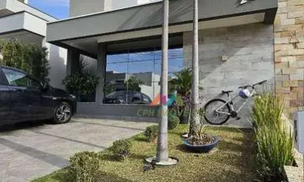 Casa à venda mobiliada no Condomínio Brescia - Indaiatuba, SP
