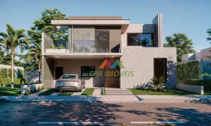 Casa em construção à venda no Condomínio Sapezal - Indaiatuba, SP | CA1217