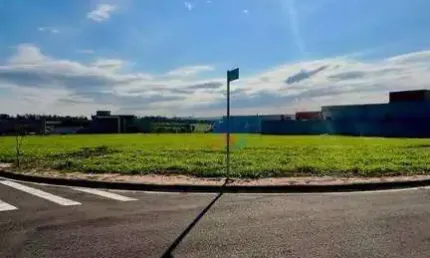 Terreno de esquina à venda no reserva petrus - indaiatuba, sp | te0644