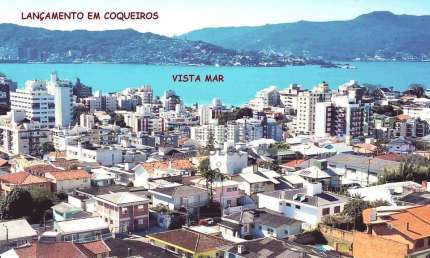 03 Dormitório, 01 Suite em Coqueiros com vista Mar - Santa Catarina