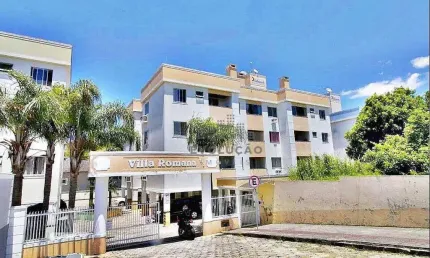 Apartamento com 2 dormitórios para alugar, 52 m² - Serraria - São José/SC