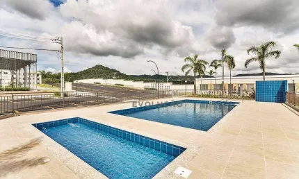 APTO 2 Quartos, 1 Vaga, Lazer - Bela Vista - Santa Catarina