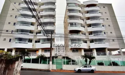 Apartamento com 3 dormitórios para alugar, 122 m² por R$ 3.757,16/mês - Nossa Senhora do Rosário - São José/SC