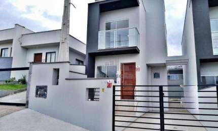 Sobrado com 2 dormitórios à venda, 79 m² por R$ 460.000,00 - Potecas - São José/SC