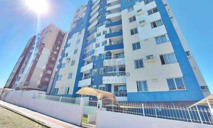 Apartamento com 2 dormitórios à venda, 57 m² por R$ 329.000,00 - Ipiranga - São José/SC