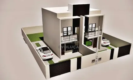 Casa com 2 quartos à venda na Rua Açores, Forquilhas, São José