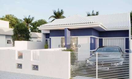 Casa com 2 dormitórios à venda, 48 m² por R$ 365.000,00 - Forquilhas - São José/SC