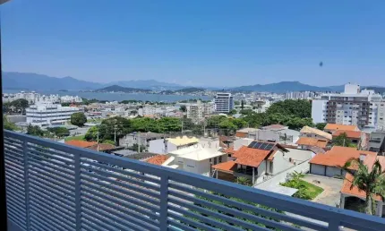 Pronto pra Morar. Apartamento Novo 02 Dorms com Suite, Vaga e HB em Florianópolis SC