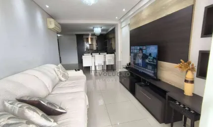 Lindo apartamento 03 dorms com suite, 02 vagas + hb - estreito - florianópolis/sc