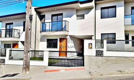 Casa com 3 dormitórios à venda, 107 m² por R$ 539.000,00 - Potecas - São José/SC