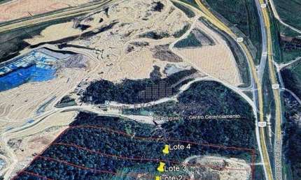 Excelente Área com  18777 m² de frente para BR 101, Contorno Viário- (Guaporanga) - Biguaçu/SC