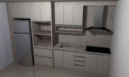 Cond, Clube com moveis planejados  na cozinha e Banheiros