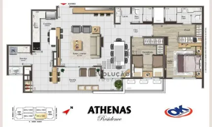 Apartamento de alto padrão entregue recentemente no coração de campinas