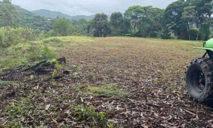 Terreno 4.000m² - fazenda de lurdes - águas mornas/sc