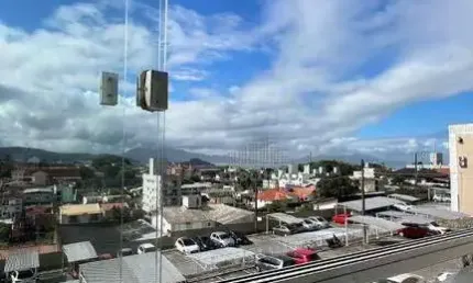Ótimo Apto Mobiliado 3 Dorms, Sacada com churrasqueira em Serraria São José SC