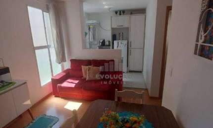 Apartamento com 2 quartos à venda na Rua Vidal Vicente Andrade, Sertão do Maruim, São José
