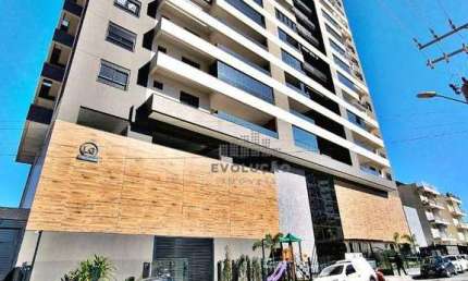 Apto Alto Padrão 02 Dorms com Suite, Andar Alto, Vista Mar - Floresta São José SC