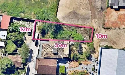 Terreno à venda na Servidão Francisco Jordão, Aririu, Palhoça