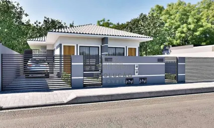Casa com 2 quartos à venda no Forquilhas, São José 