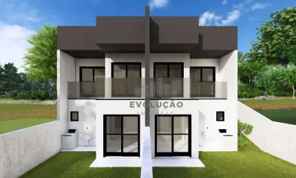 Sobrado novo, 02 dorms com sacada, potecas, são josé sc