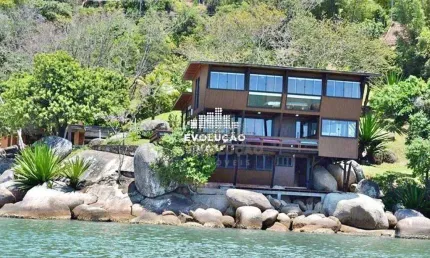 Casa com 5 dormitórios à venda, 1000 m² por r$ 21.000.000,00 - costeira da armação - governador celso ramos/sc
