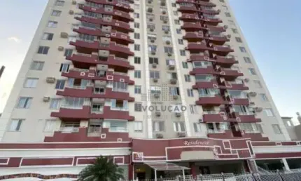 Cobertura no Residencial Mário Quintana, 4 quartos, 2 suíte, 5 banheiros e vagas, Estreito, Florianópolis/SC