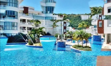 Resort cobertura marine resort com 318 m² , cachoeira do bom jesus .