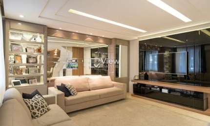 Apartamento com 3 quartos à venda na Rua Vereador Garcia Rodrigues Velho, 140, Cabral, Curitiba, 130 m2 por R$ 1.470.000