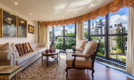 Apartamento com 4 quartos à venda na Avenida Sete de Setembro, 6235, Seminário, Curitiba, 279 m2 por R$ 1.700.000