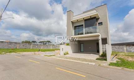 Casa em condomínio fechado com 4 quartos à venda na Rua Manoel Martins, 905, Costeira, São José dos Pinhais, 169 m2 por R$ 1.130.900