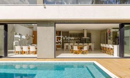 Casa em condomínio fechado com 4 quartos à venda na Rua Inácio Wichnewski, 920, Orleans, Curitiba, 374 m2 por R$ 4.990.000