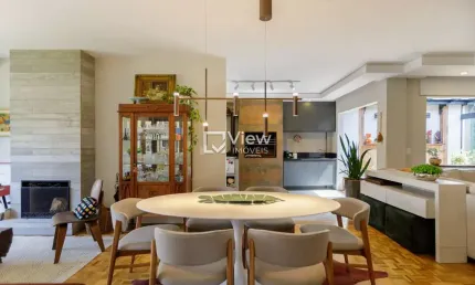 Casa em condomínio fechado com 4 quartos à venda na rua carlos benato, 750, santa felicidade, curitiba, 233 m2 por r$ 2.450.000