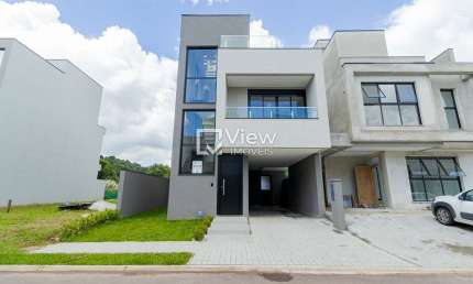 Casa em condomínio fechado com 3 quartos à venda na Rua Irma Schreiner Maran, 503, Santa Cândida, Curitiba, 170 m2 por R$ 1.290.000