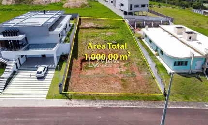 Terreno em condomínio fechado à venda na rua antônio micheletti, 117, jardim amélia, pinhais por r$ 1.100.000
