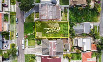 Terreno à venda na Rua João Carlos Pedrosa, 88, Vista Alegre, Curitiba por R$ 750.000