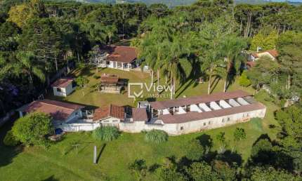 Chácara / sítio com 3 quartos à venda na Rua José Alzamora Júnior, Chácaras Olhos Dágua, Campina Grande do Sul, 457 m2 por R$ 1.300.000