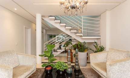Casa em condomínio fechado com 3 quartos à venda na Rua Virgínia Dalabona, 1202, Orleans, Curitiba por R$ 1.990.000
