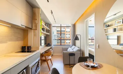 Kitnet / stúdio à venda na rua desembargador westphalen, 499, centro, curitiba, 29 m2 por r$ 600.000