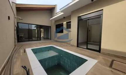 Casa em condomínio fechado com 2 quartos à venda na Márcio José Battistuci, 28, Loteamento Park Gran Reserve, Indaiatuba, 134 m2 por R$ 1.100.000