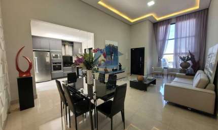 Casa em condomínio fechado com 3 quartos à venda na Márcio José Battistuci, 28, Loteamento Park Gran Reserve, Indaiatuba, 137 m2 por R$ 1.150.000