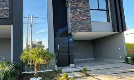 Casa em condomínio fechado com 3 quartos à venda na Rua Márcio José Battistuci, 28, Loteamento Park Gran Reserve, Indaiatuba, 176 m2 por R$ 1.464.000