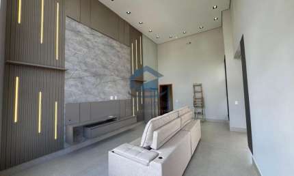 Casa em condomínio fechado com 3 quartos à venda na Márcio José Battistuci, 28, Loteamento Park Gran Reserve, Indaiatuba, 172 m2 por R$ 1.490.000