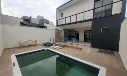 Casa em condomínio fechado com 3 quartos à venda na Márcio José Battistuci, 23, Loteamento Park Gran Reserve, Indaiatuba, 200 m2 por R$ 1.600.000