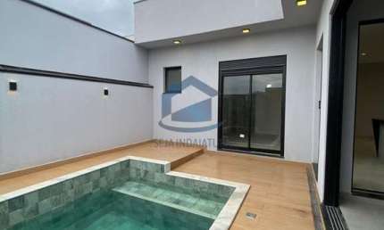 Casa em condomínio fechado com 3 quartos à venda na Márcio José Battistuci, 28, Loteamento Park Gran Reserve, Indaiatuba, 156 m2 por R$ 1.390.000