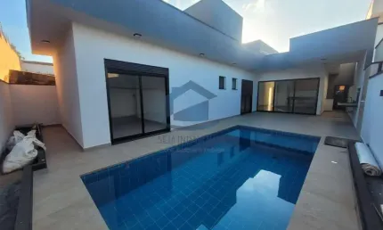 Casa em condomínio fechado com 3 quartos à venda na Márcio José Battistuci, 28, Loteamento Park Gran Reserve, Indaiatuba, 177 m2 por R$ 1.350.000